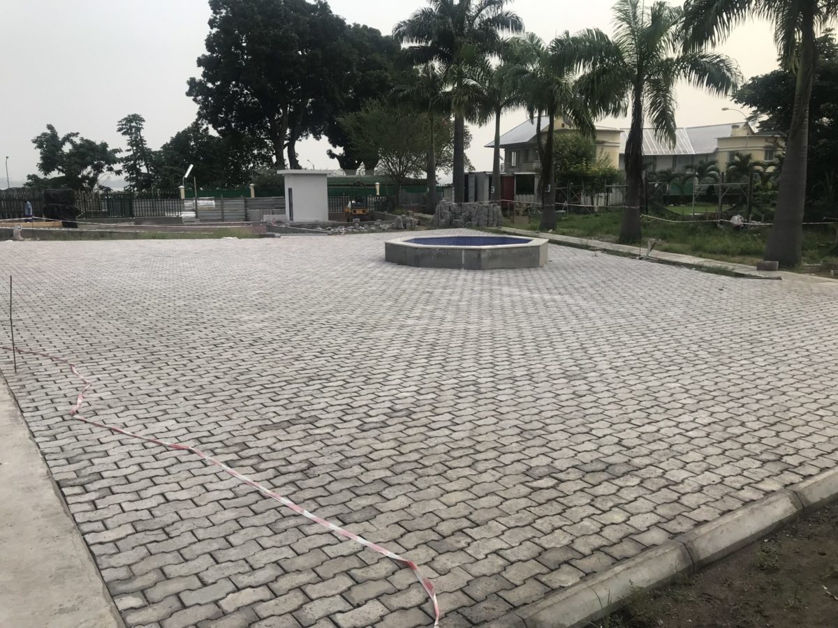 3- Pose pavé fini
